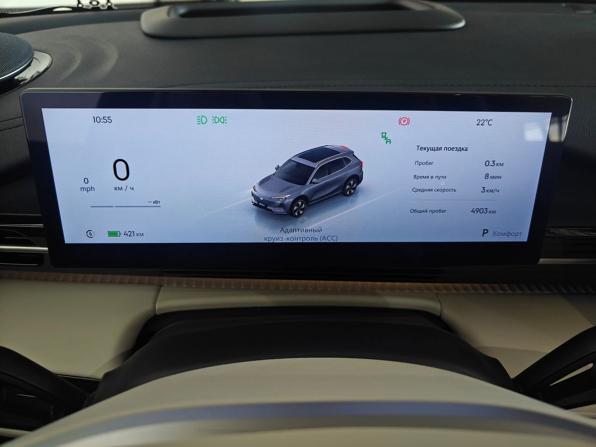 Geely EX5 с пробегом 2025 года, цена 3 350 000 рублей, 4902 км, внедорожник, Автокод Объявления