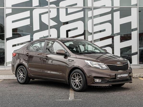 Kia Rio III Рестайлинг с пробегом 2017 года, цена 1 260 000 рублей, 33250 км, седан, Автокод Объявления