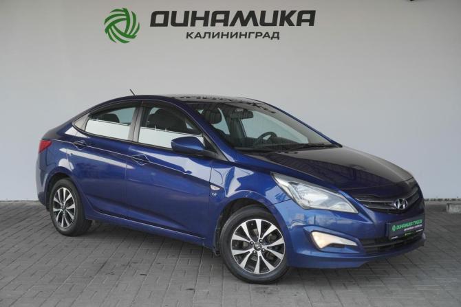 Hyundai Solaris I Рестайлинг с пробегом 2015 года, цена 860 000 рублей, 272435 км, седан, Автокод Объявления