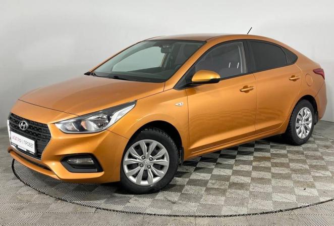 Hyundai Solaris II с пробегом 2018 года, цена 1 270 000 рублей, 68407 км, седан, Автокод Объявления