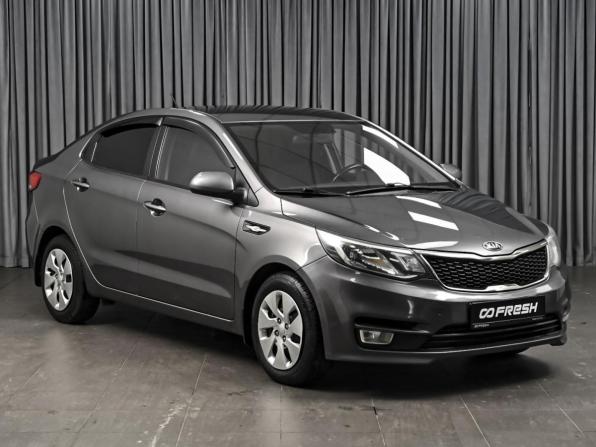 Kia Rio III Рестайлинг с пробегом 2017 года, цена 1 279 000 рублей, 136829 км, седан, Автокод Объявления