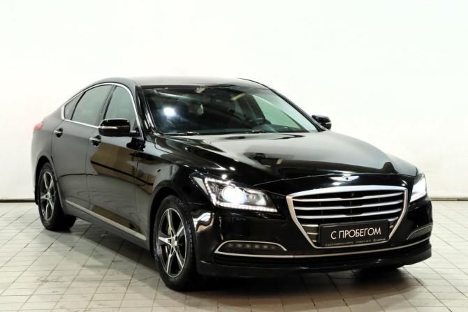Hyundai Genesis II с пробегом 2015 года, цена 1 620 000 рублей, 265746 км, седан, Автокод Объявления
