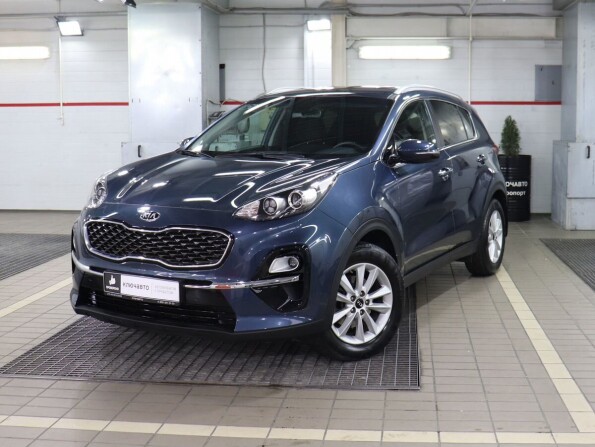 Kia Sportage 2019 синий