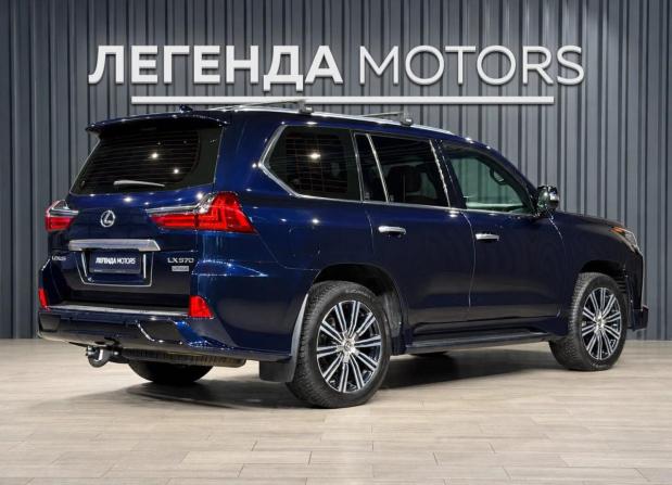 Lexus LX III Рестайлинг 2 с пробегом 2018 года, цена 9 099 000 рублей, 98404 км, внедорожник, Автокод Объявления