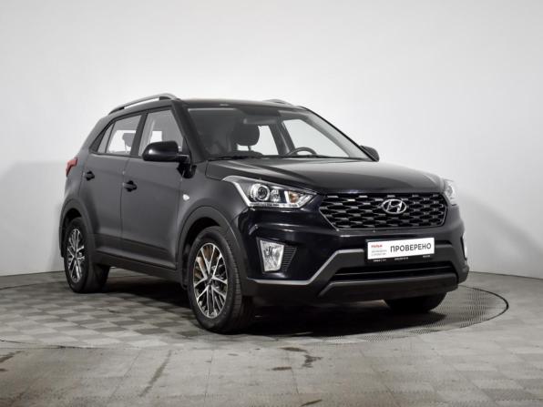 Hyundai Creta I Рестайлинг с пробегом 2021 года, цена 2 155 000 рублей, 75514 км, внедорожник, Автокод Объявления