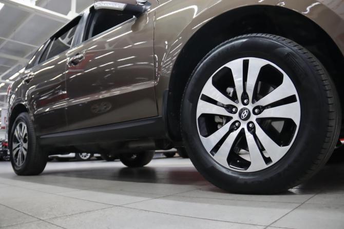 Hyundai Santa Fe II Рестайлинг с пробегом 2011 года, цена 1 395 950 рублей, 179741 км, внедорожник, Автокод Объявления