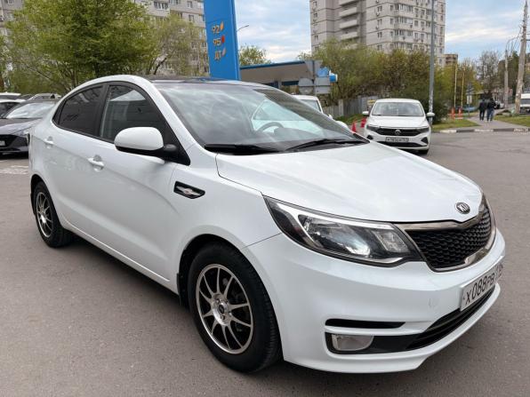 Kia Rio III Рестайлинг с пробегом 2016 года, цена 1 099 000 рублей, 107665 км, седан, Автокод Объявления