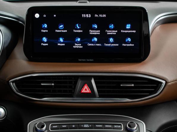 Hyundai Santa Fe IV Рестайлинг с пробегом 2021 года, цена 3 275 000 рублей, 121743 км, внедорожник, Автокод Объявления