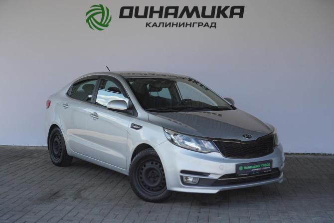 Kia Rio III Рестайлинг с пробегом 2017 года, цена 1 000 000 рублей, 110733 км, седан, Автокод Объявления