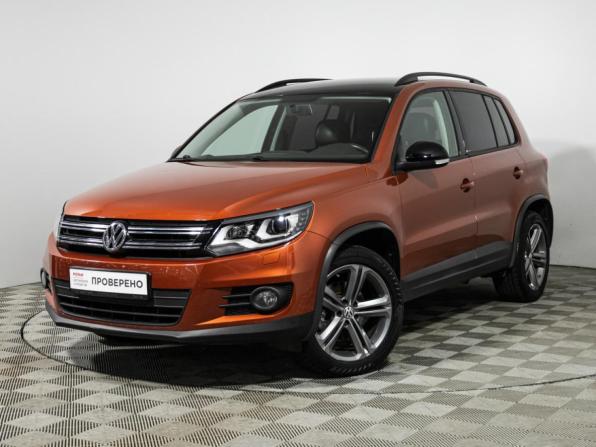 Volkswagen Tiguan I Рестайлинг с пробегом 2016 года, цена 1 589 777 рублей, 67518 км, внедорожник, Автокод Объявления