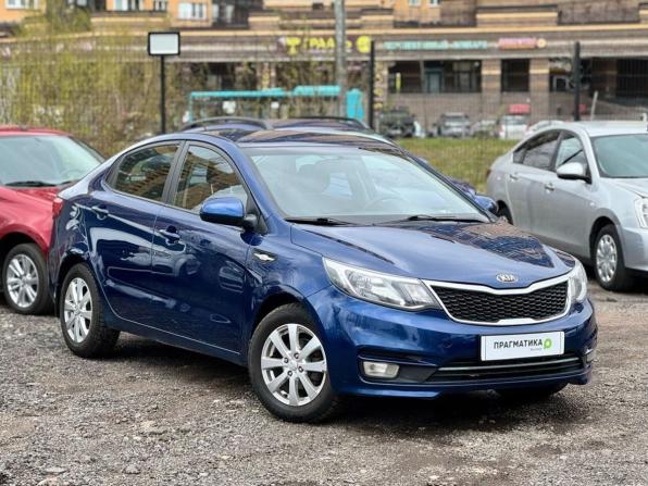 Kia Rio III Рестайлинг с пробегом 2016 года, цена 980 000 рублей, 55512 км, седан, Автокод Объявления