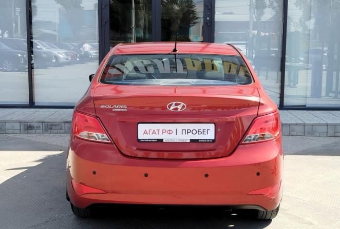 Hyundai Solaris I Рестайлинг с пробегом 2016 года, цена 1 200 000 рублей, 81315 км, седан, Автокод Объявления