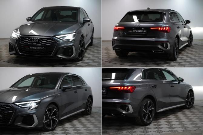 Audi A3 IV (8Y) с пробегом 2021 года, цена 2 950 000 рублей, 54000 км, хэтчбек, Автокод Объявления