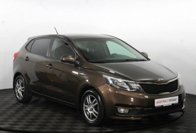 Kia Rio III Рестайлинг с пробегом 2016 года, цена 1 000 000 рублей, 160000 км, хэтчбек, Автокод Объявления