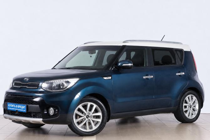 Kia Soul II Рестайлинг с пробегом 2017 года, цена 1 489 000 рублей, 168000 км, хэтчбек, Автокод Объявления