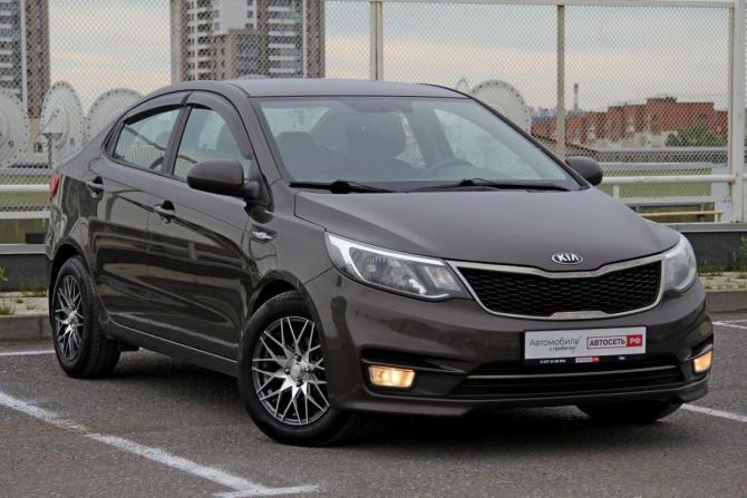 Kia Rio III Рестайлинг с пробегом 2017 года, цена 1 271 700 рублей, 116381 км, седан, Автокод Объявления