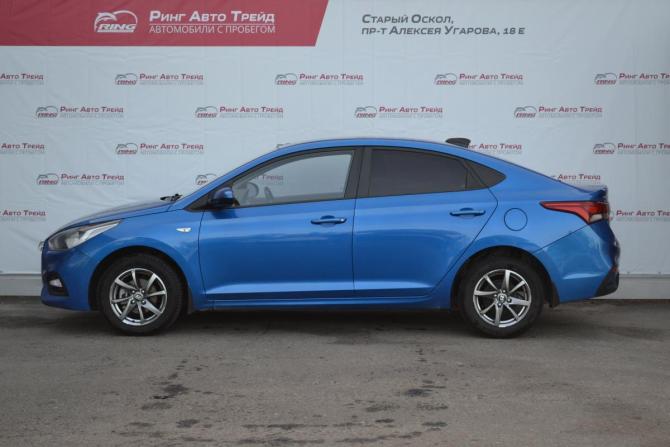 Hyundai Solaris II с пробегом 2017 года, цена 1 290 000 рублей, 188350 км, седан, Автокод Объявления