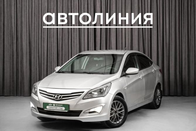 Hyundai Solaris I Рестайлинг с пробегом 2015 года, цена 860 000 рублей, 112000 км, седан, Автокод Объявления
