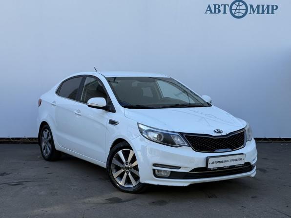 Kia Rio III Рестайлинг с пробегом 2015 года, цена 1 090 000 рублей, 129871 км, седан, Автокод Объявления