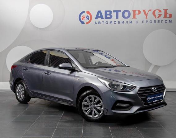 Hyundai Solaris II с пробегом 2017 года, цена 1 280 000 рублей, 105230 км, седан, Автокод Объявления