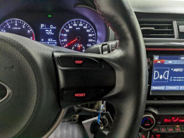 Kia Rio IV с пробегом 2019 года, цена 1 590 000 рублей, 61626 км, седан, Автокод Объявления