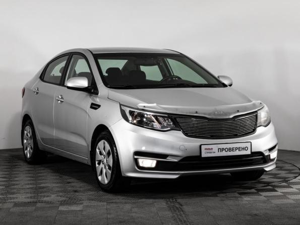 Kia Rio III Рестайлинг с пробегом 2016 года, цена 1 299 000 рублей, 33291 км, седан, Автокод Объявления