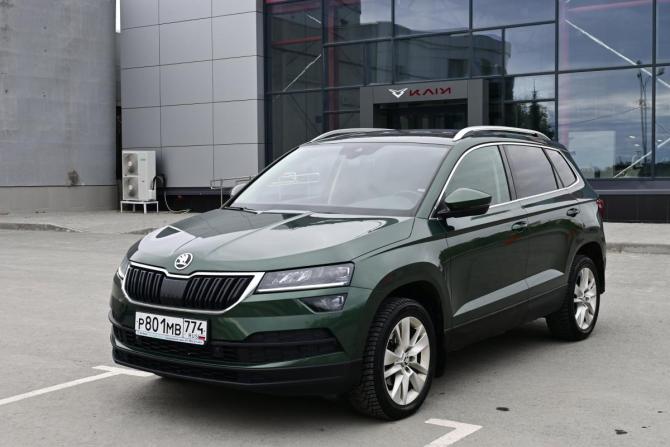 Skoda Karoq I с пробегом 2020 года, цена 2 200 000 рублей, 121000 км, внедорожник, Автокод Объявления