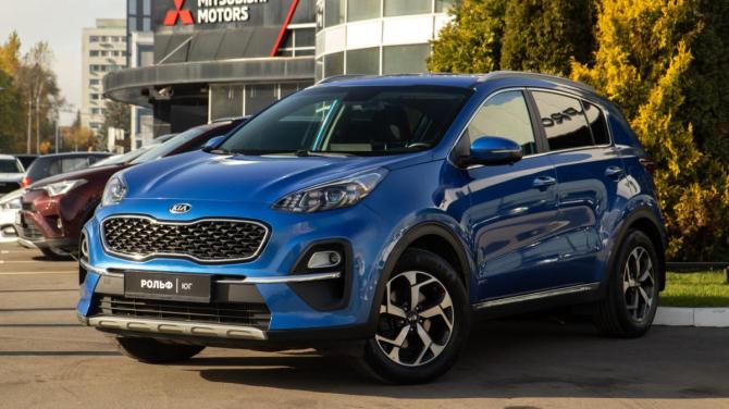 Kia Sportage IV Рестайлинг с пробегом 2021 года, цена 2 778 000 рублей, 52600 км, внедорожник, Автокод Объявления
