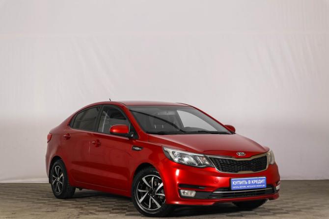 Kia Rio III Рестайлинг с пробегом 2016 года, цена 1 049 000 рублей, 184600 км, седан, Автокод Объявления