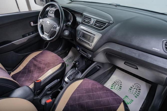 Kia Rio III Рестайлинг с пробегом 2016 года, цена 1 089 000 рублей, 68000 км, седан, Автокод Объявления