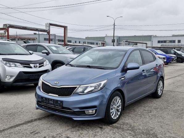 Kia Rio III Рестайлинг с пробегом 2016 года, цена 999 000 рублей, 166553 км, седан, Автокод Объявления