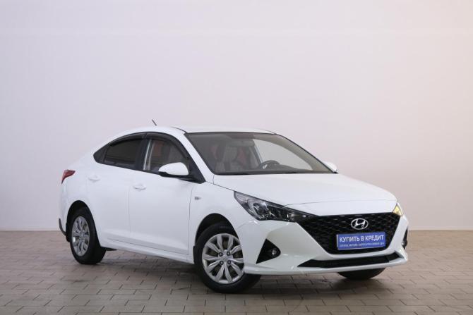 Hyundai Solaris II Рестайлинг с пробегом 2021 года, цена 1 259 000 рублей, 162000 км, седан, Автокод Объявления