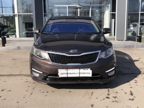 Kia Rio III Рестайлинг с пробегом 2015 года, цена 827 400 рублей, 151418 км, седан, Автокод Объявления