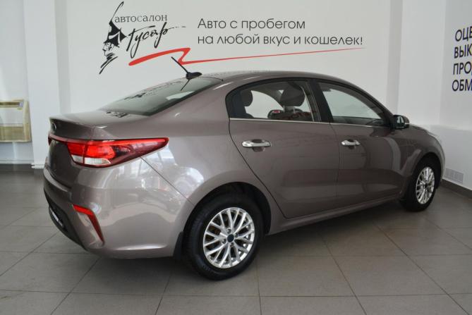Kia Rio IV с пробегом 2017 года, цена 1 199 000 рублей, 140000 км, седан, Автокод Объявления