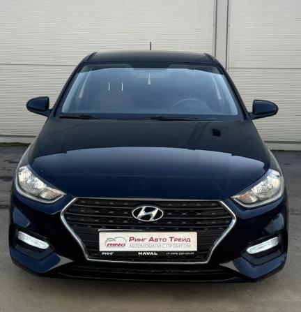 Hyundai Solaris II с пробегом 2017 года, цена 1 280 000 рублей, 87196 км, седан, Автокод Объявления