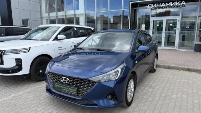Hyundai Solaris II Рестайлинг с пробегом 2021 года, цена 1 584 000 рублей, 104243 км, седан, Автокод Объявления