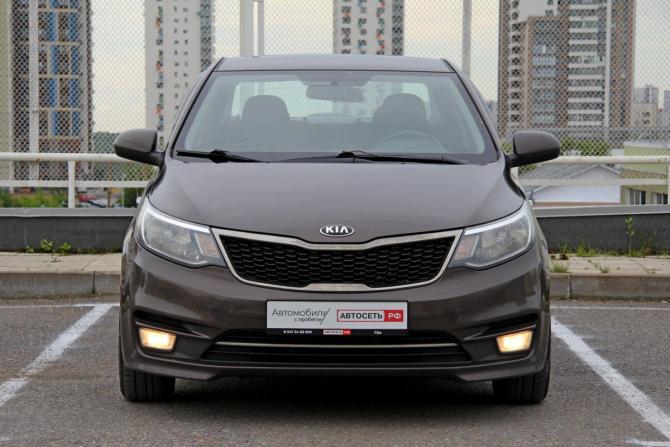 Kia Rio III Рестайлинг с пробегом 2017 года, цена 1 271 700 рублей, 116381 км, седан, Автокод Объявления