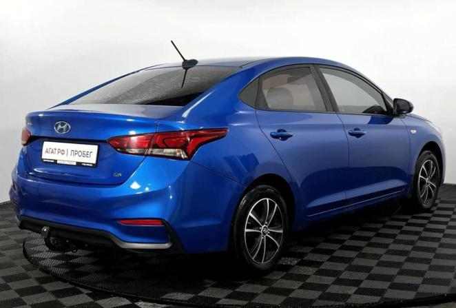 Hyundai Solaris II с пробегом 2019 года, цена 1 315 000 рублей, 104229 км, седан, Автокод Объявления