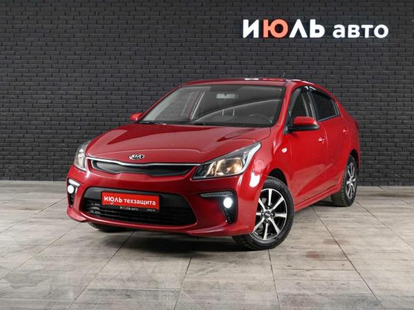 Kia Rio IV с пробегом 2018 года, цена 1 590 000 рублей, 80115 км, седан, Автокод Объявления