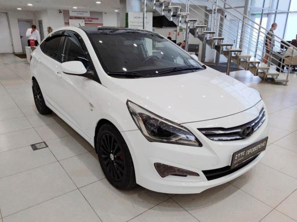 Hyundai Solaris I Рестайлинг с пробегом 2016 года, цена 1 250 000 рублей, 101307 км, седан, Автокод Объявления