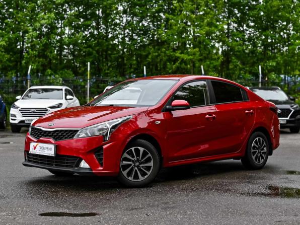Kia Rio IV Рестайлинг с пробегом 2020 года, цена 1 650 000 рублей, 57056 км, седан, Автокод Объявления