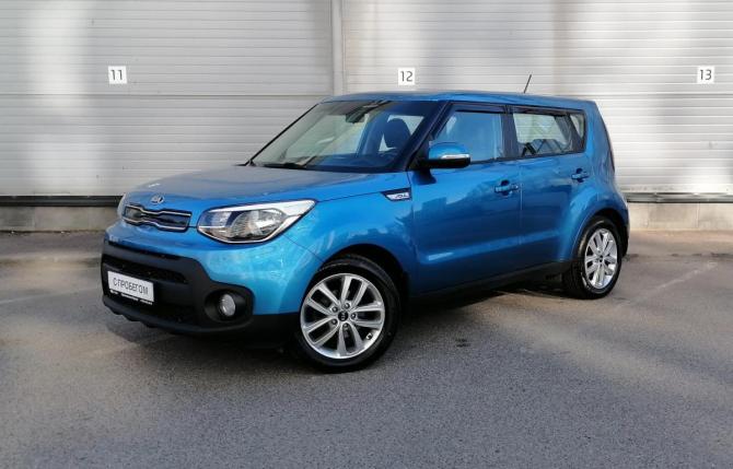 Kia Soul II Рестайлинг с пробегом 2017 года, цена 1 549 000 рублей, 87812 км, хэтчбек, Автокод Объявления