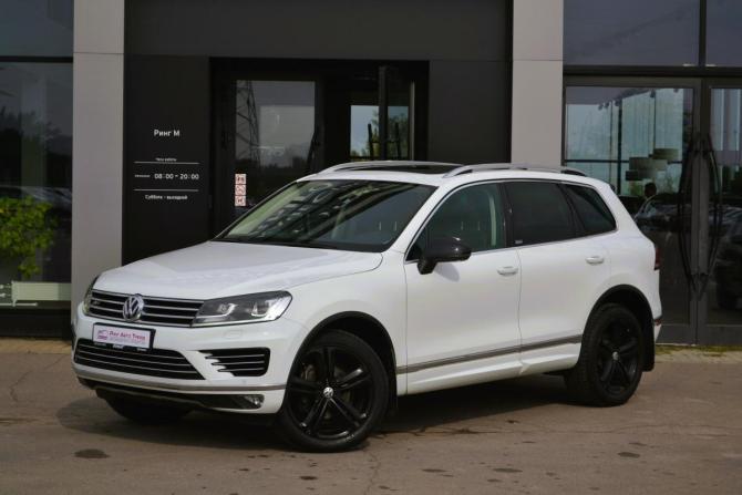Volkswagen Touareg II Рестайлинг с пробегом 2018 года, цена 4 100 000 рублей, 61078 км, внедорожник, Автокод Объявления