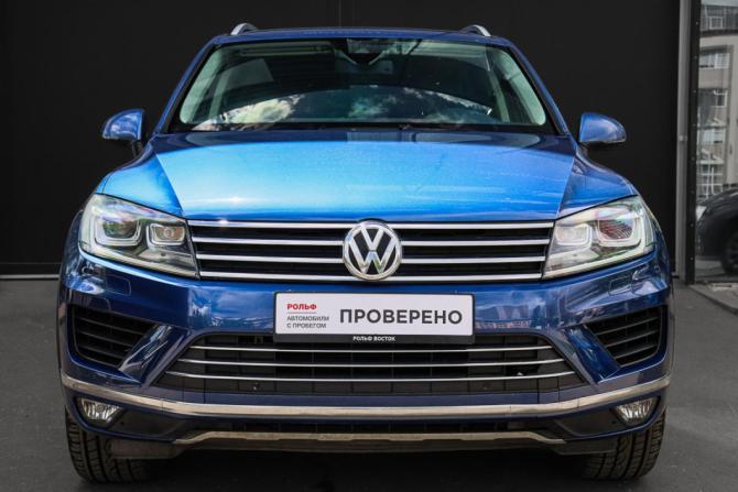 Volkswagen Touareg II Рестайлинг с пробегом 2015 года, цена 2 150 000 рублей, 208246 км, внедорожник, Автокод Объявления