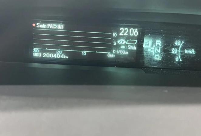 Toyota Prius III Рестайлинг (XW30) с пробегом 2013 года, цена 1 138 500 рублей, 200404 км, лифтбек, Автокод Объявления