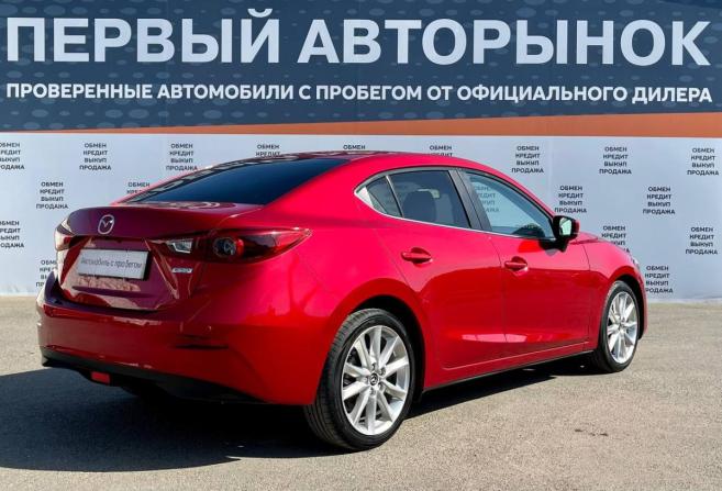 Mazda 3 III (BM) Рестайлинг с пробегом 2019 года, цена 1 640 000 рублей, 95069 км, седан, Автокод Объявления