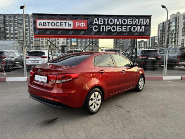 Kia Rio III Рестайлинг с пробегом 2016 года, цена 956 660 рублей, 177706 км, седан, Автокод Объявления
