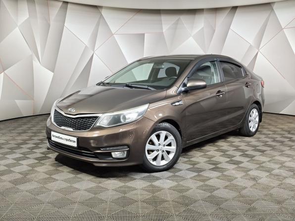Kia Rio III Рестайлинг с пробегом 2017 года, цена 1 015 000 рублей, 177641 км, седан, Автокод Объявления