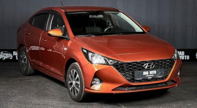 Hyundai Solaris II Рестайлинг с пробегом 2022 года, цена 1 585 000 рублей, 37911 км, седан, Автокод Объявления