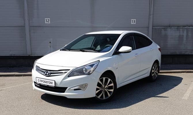 Hyundai Solaris I Рестайлинг с пробегом 2015 года, цена 839 000 рублей, 163272 км, седан, Автокод Объявления